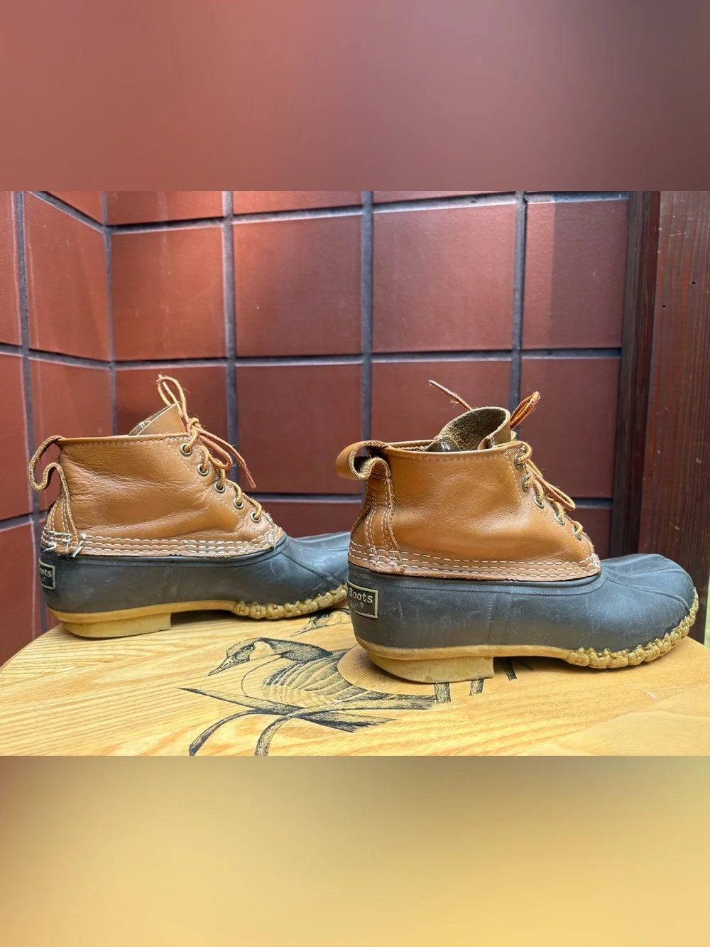 L.L. Bean Women’s Duck Boots 6 inch Size 8